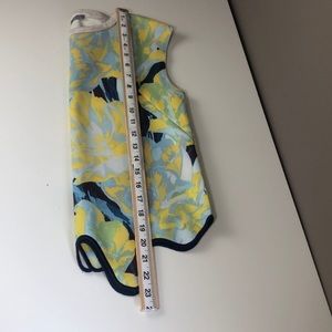 Zara Neoprene Drip Hem Top